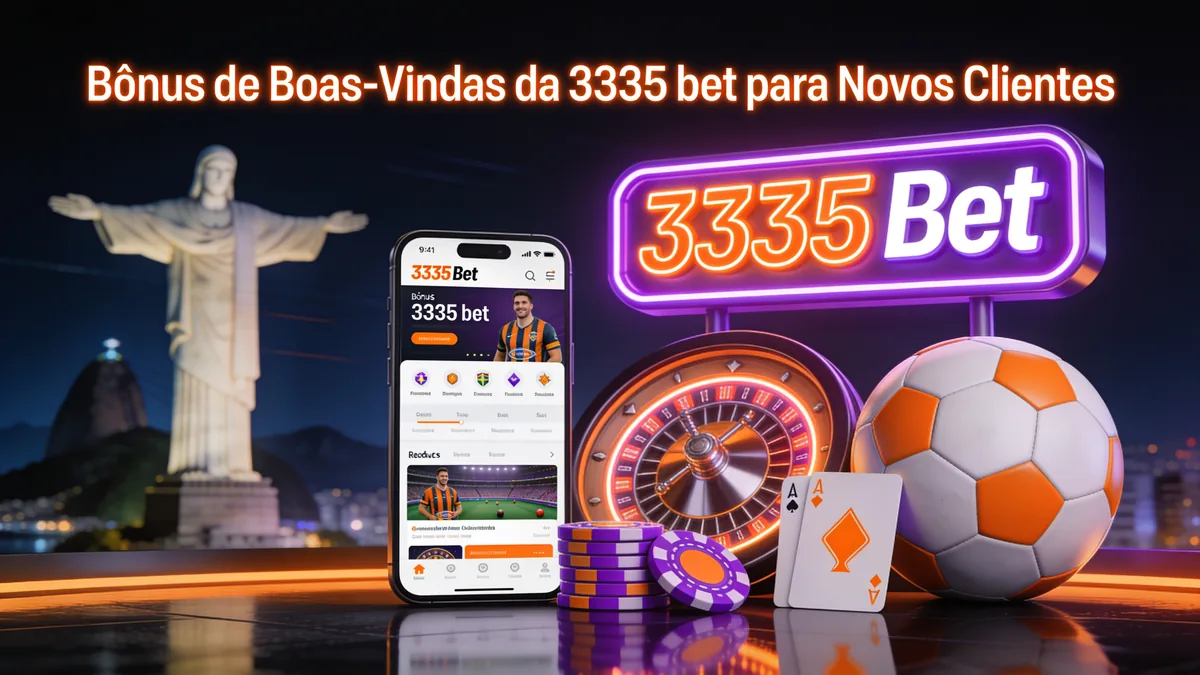 3335 bet no Brasil — Bônus de Boas-Vindas da 3335 bet para Novos Clientes