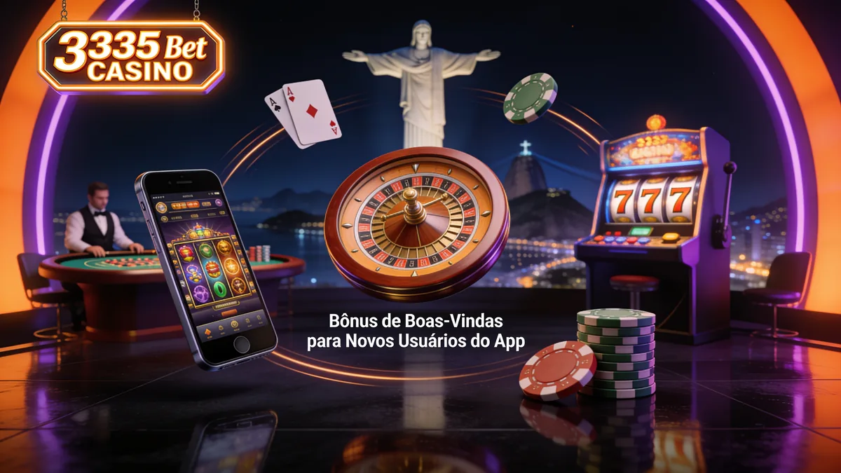3335 bet no Brasil — Bônus de Boas-Vindas para Novos Usuários do App